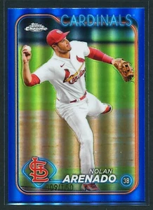 Nolan Arenado 2024 Topps Chrome Blue Refractor /150 St. Louis Cardinals #215 - Picture 1 of 2