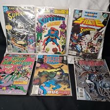 Lot 6 Comics Superman Blood Syndicate Superboy Justic League Mister Terrific