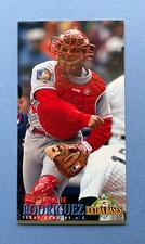 1994 Fleer Extra Bases Ivan Rodriguez #184 Texas Rangers
