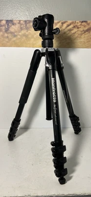 Trípode de viaje avanzado de aluminio Manfrotto Befree (MKBFRLA4BK-BH) hecho en Italia Foto 1 de 4