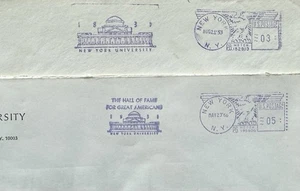 US University Meter Cover(128) +1953+1960 NYU +2-Size  Main Campus Ad +ICAO - Picture 1 of 3