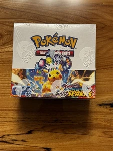 POKEMON TCG SCARLET & VIOLET SURGING SPARKS BOOSTER BOX FACTORY SEALED NEW A - Picture 1 of 2