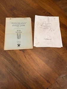 1932 Psychiana & Hagars Medialitätsunterricht Spiritualismus Okkult Lot selten D00 - Bild 1 von 20
