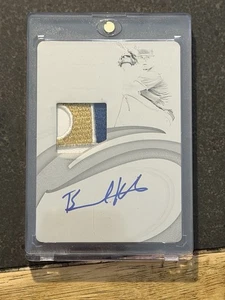 Brad Keller Panini Immaculate Game Worn 3 Color Patch Auto 1/1 - Picture 1 of 3