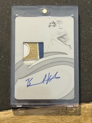 Brad Keller Panini Immaculate Game Worn 3 Color Patch Auto 1/1 - Image 1 of 3