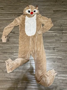 Kids One Piece Deer Pajama Costume Dress Up Size XL 14 - 16 Jelly Fish Kids - Picture 1 of 3