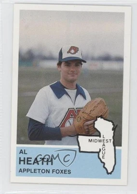1982 Fritsch Midwest League Stars of Tomorrow Al Heath #195 - Image 1 of 2