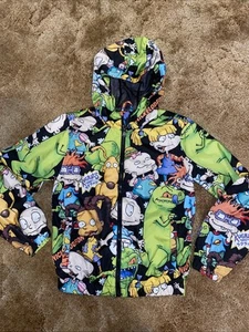 Nickelodeon Rugrats Members Only Kids Jacket Sz 10/12 - Picture 1 of 12