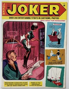 JOKER (Mar 1976) Humorama RARE LAST ISSUE Bill Ward Spanko DeCarlo GGA Pinup VG+ - Picture 1 of 6