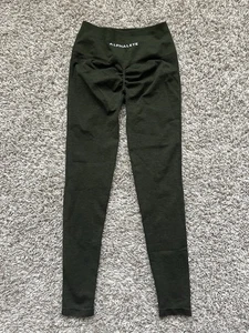 Alphalete Amplify Leggings Womens Small Green - Picture 1 of 4