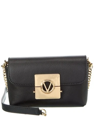 Valentino By Mario Valentino Lilou Bonbonniere Leather Crossbody Women's Black - Image 1 of 4