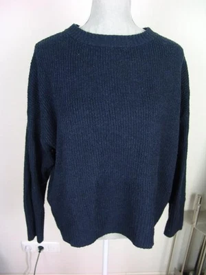 •●♥ C&A - Strickpulli Sweatshirt Pullover - Gr. L - dunkelblau ♥●•"49 - Bild 1 von 2