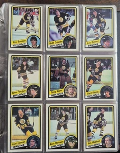 1984-85 O-PEE-CHEE HOCKEY JUEGO COMPLETO (396) JUEGO LIMPIO, CASI NUEVO-COMO NUEVO++ EN CARPETA - Imagen 1 de 19