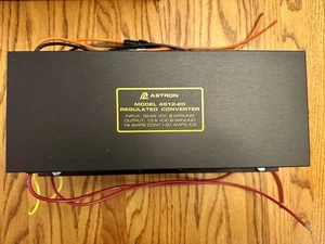 ASTRON 4812-40 Switching Regulated Converter New for Ham, Radio - Zdjęcie 1 z 9