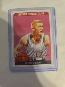 SPORT KINGS GUM TRADING CARD VINTAGE DESIGN CHRIS MULLIN (BASKETBALL) WARRIORS - Picture 1 of 1