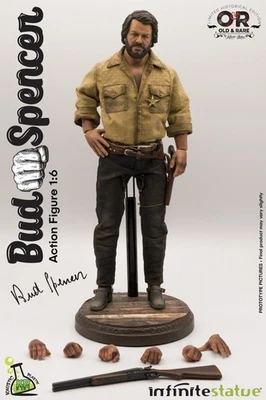 Bud Spencer BAMBINO LO CHIAMAVANO TRINITA' Action Figure 1:6 NEW INFINITE STATUE - Immagine 1 di 4