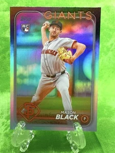 Mason Black RC - Rainbow Foil - 2024 Topps Update #US179 SF Giants Rookie Card - Picture 1 of 11