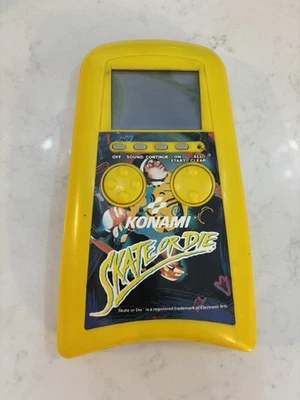 Skate Or Die LCD Game Vintage Handheld Konami 1989 RARE - image 1 of 3