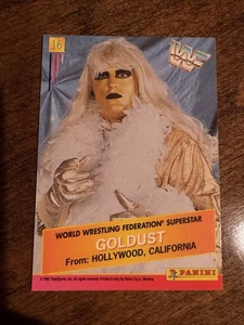 1995 Panini WWF Goldust Image Card - Picture 1 of 2