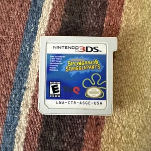 Bob Esponja SquigglePants 3D - Juego Nintendo 3DS (2011) - Estado Aceptable - Imagen 1 de 9