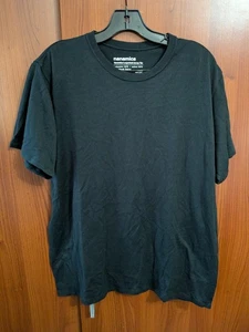 Herren Nanamica Loopwheel Jersey T-Shirt XL Schwarz Made in Japan - Bild 1 von 10