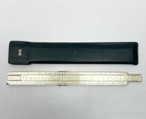 Vintage Keuffel & Esser Anfänger Rechenschieber N4058W mit Etui K&S Made in USA - Bild 1 von 13