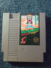 Cartucho de juego Wild Gunman a&ntilde;os 80 aut&eacute;ntico vintage Nintendo Nes &iexcl;&iexcl;FUNCIONA!!!