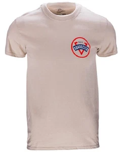 Suavecito TShirt T-shirt classica grande marrone chiaro camicia uomo NUOVA - Foto 1 di 7