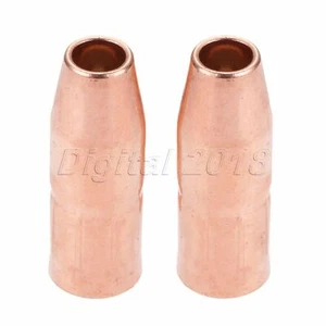 2pcs MIG Welding Gas Nozzles 169-724 Fit For Miller M25 M40 Hobart Gun Accessory - Picture 1 of 12