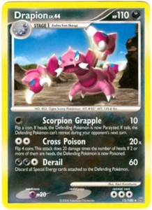 2x (pok-SF-015) Carta Drapion (R) Pokemon D&P Stormfront #15 - Foto 1 di 1