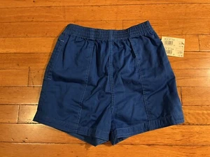 VINTAGE Bloomingdale’s The Next Generation Shorts Youth Medium 12-14 Blue 80s - Picture 1 of 7