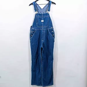 Old Navy Workwear Carpenter Jean Overalls Medium Y2K Streetwear Skate Hip Hop - Picture 1 of 6