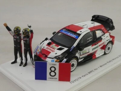 Spark Toyota Yaris WRC #1 Ogier winner Rally Monza 2021 1/43 S6595 - Immagine 1 di 3