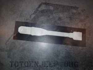 POCHOIR REUTILISABLE STENCIL MARQUAGE BAZOOKA ROQUETTE 20CM . jeep willys us ww2 - Imagen 1 de 1