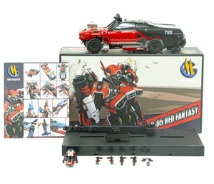MetaGate G-05 Shatter Red Fantasy Triple Changer Warrior Movie G05 Action Figure - Picture 1 of 11