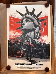 Escape From New York Gabz Variant Edition 105/175 Print Poster - Picture 1 of 2