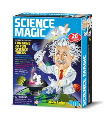 4M ZAUBER-SET Zauberkasten Zaubertricks Zauberei Wissenschaft Experimentierkasten