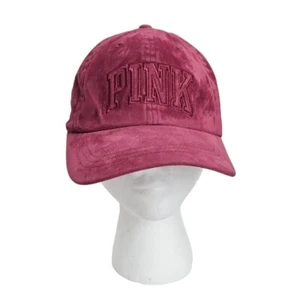Victoria Secret Pink Logo Baseball Cap Hat Adjustable Strap Back Embroidered OS - Picture 1 of 8