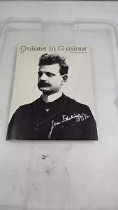 Piano Quintet Quintet in G minor Score Piano and String Quartet - Picture 1 of 4