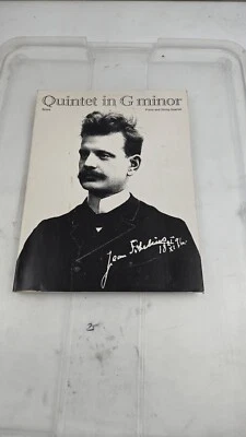 Piano Quintet Quintet in G minor Score Piano and String Quartet - Image 1 of 4