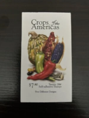 #BK 302 Crops of the Americas 39 cent complete booklet of 20Mint NH - Image 1 of 2