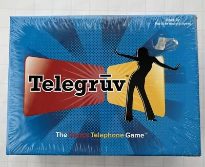 Telegruv The Dance Telephone Game - Party & Song Fun UNOPENED - Image 1 of 4