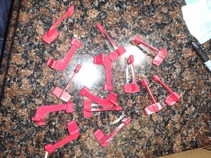 Rinn x-ray holders 15 total red  - Picture 1 of 2