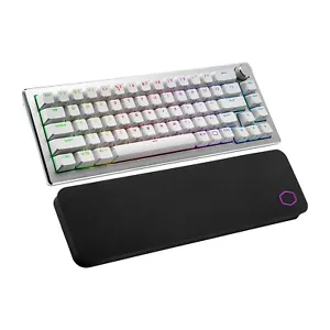 Cooler Master CK721 65% Hybrid Wireless 2.4GHz/Bluetooth Silver/White Mechanical - Picture 1 of 9