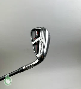 Used RH TaylorMade M6 6 Iron Atmos 6-R Regular Flex Graphite Golf Club - Picture 1 of 11