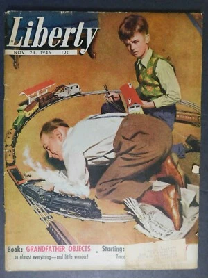 Revista Liberty Escasa Original 23/11/46 con Catálogo Lionel Gary Nelson Coll. Foto 1 de 4