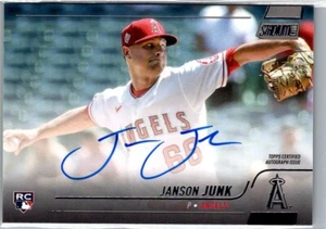 2022 Stadium Club Autographs Janson Junk Auto #SCBA-JJ - Picture 1 of 2