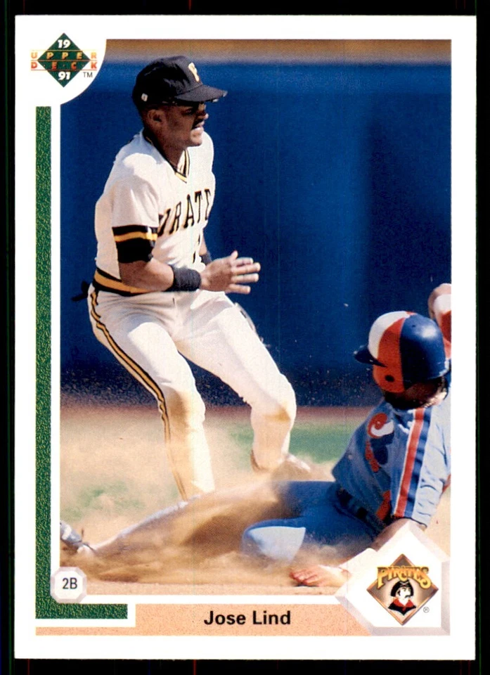 1991 Upper Deck Jose Lind Baseball Cards #258 - Image 1 of 2