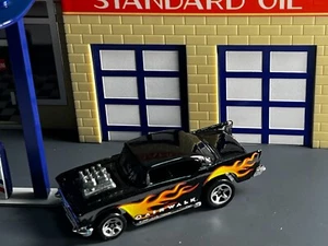 hot wheels 57 chevy with flames very kool car near mint no chips  - Bild 1 von 3