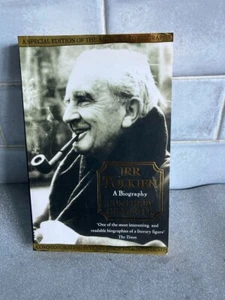 JRR Tolkien:A Biography Humphrey Carpenter Paperback Anniversary Edition 1995 - Foto 1 di 5